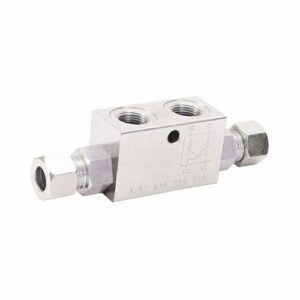 1/2 - Duplo blokirajući ventil - muški navoj